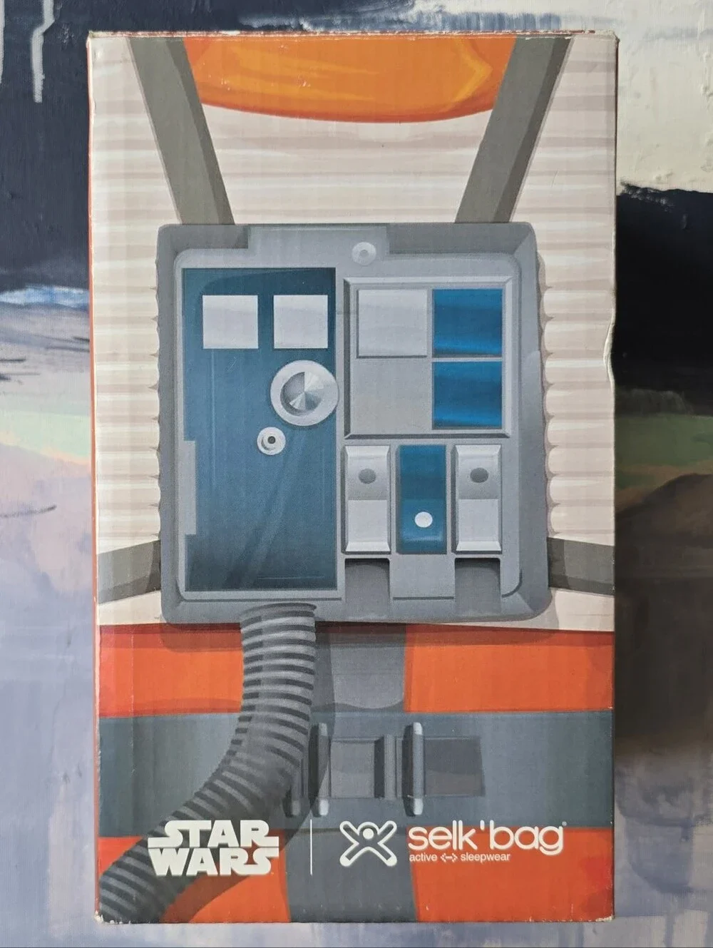 NIB Selk'bag - Star Wars Youth Rebel Pilot Sleeping Bag Size L Box & Bag